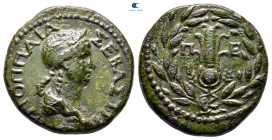 Thrace. Perinthos. Poppaea AD 62-65. Bronze Æ