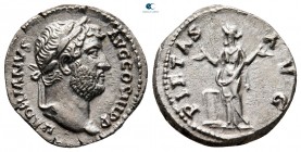 Hadrian AD 117-138. Rome. Denarius AR
