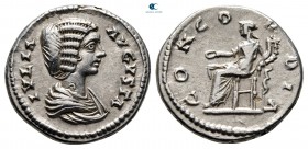 Julia Domna, wife of Septimius Severus AD 193-217. Laodicea ad Mare. Denarius AR