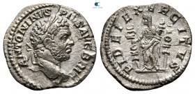 Caracalla AD 198-217. Rome. Denarius AR