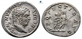 Caracalla AD 198-217. Struck AD 210-213. Rome. Denarius AR