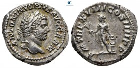Caracalla AD 198-217. Rome. Denarius AR