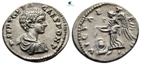 Geta as Caesar AD 198-209. Rome. Denarius AR