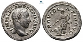 Severus Alexander AD 222-235. Rome. Denarius AR