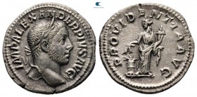 Severus Alexander AD 222-235. Rome. Denarius AR