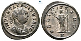 Tacitus AD 275-276. Ticinum. Antoninianus Æ silvered
