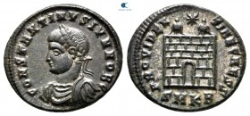Constantinus II, as Caesar AD 317-337. Cyzicus. Follis Æ