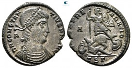 Constantius II AD 337-361. Thessaloniki. Follis Æ
