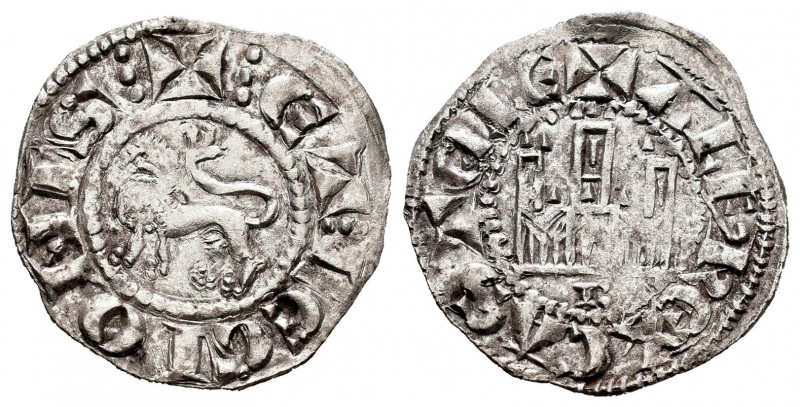 Reino de Castilla y León. Alfonso X (1252-1284). Dinero. Burgos. (Abm-248, como ...