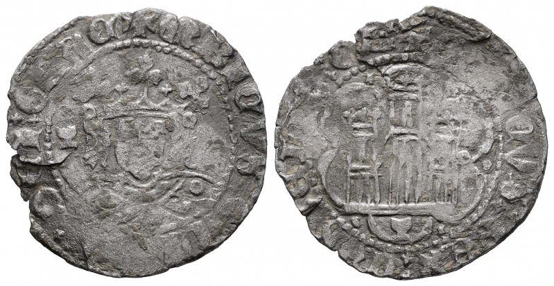 Reino de Castilla y León. Enrique IV (1454-1474). Cuartillo. Cuenca. (Bautista-1...