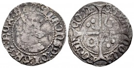 Corona de Aragón. Alfonso V (1416-1458). Croat. Perpignan. (Cru-825.9). Ag. 2,98 g. Escasa. MBC-. Est...250,00. /// ENGLISH: The Crown of Aragon. Alfo...
