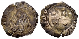 Fernando II (1479-1516). Cinquina. Nápoles. (Cru-1103). (Cr C.G-3520). Ae. 0,57 g. Escasa. BC+. Est...45,00. /// ENGLISH: Ferdinand II (1479-1516). Ci...