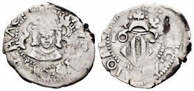 Felipe III (1598-1621). Dieciocheno. 1620. Valencia. (Cal 2008-516). Ag. 2,08 g. Flan grande. Manchitas. MBC. Est...25,00. /// ENGLISH: Philip III (15...