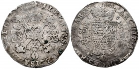 Alberto e Isabel (1598-1621). 1 patagón. 1620. Bruselas. (Vanhoudt-619 BS). (Vti-360). Ag. 26,56 g. BC+. Est...80,00. /// ENGLISH: Albert and Elizabet...