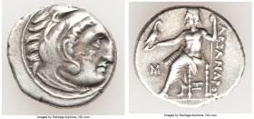 MACEDONIAN KINGDOM. Alexander III the Great (336-323 BC). AR drachm (19mm, 4.29 gm, 11h). VF. Posthumous issue of Abydus, ca. 310-301 BC. Head of Hera...