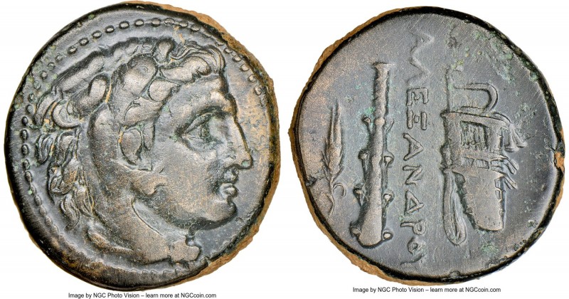 MACEDONIAN KINGDOM. Alexander III the Great (336-323 BC). AE unit (18mm, 4h). NG...