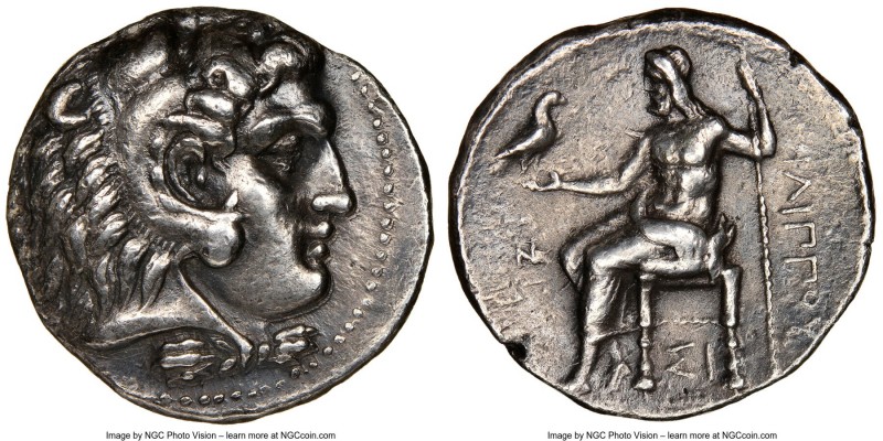 MACEDONIAN KINGDOM. Philip III Arrhidaeus (323-317 BC). AR tetradrachm (26mm, 11...
