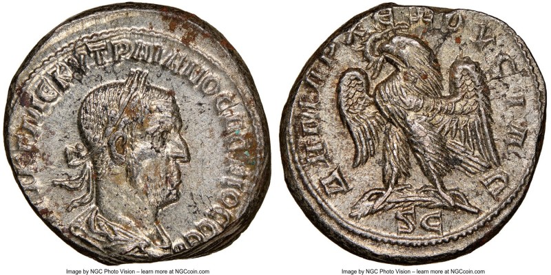 SYRIA. Antioch. Trajan Decius (AD 249-251). BI tetradrachm (26mm, 12.72 gm, 6h)....