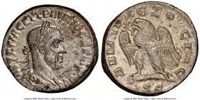 SYRIA. Antioch. Trajan Decius (AD 249-251). BI tetradrachm (26mm, 11.71 gm, 7h). NGC Choice AU 4/5 - 4/5. 3rd issue, AD 250-251. AYT K Γ MЄ KY TPAIANO...