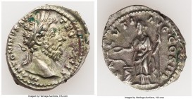 Antoninus Pius (AD 138-161). AR denarius (21mm, 3.48 gm, 7h). XF. Rome, AD 159-160. ANTONINVS AVG PIVS P P TR P XXIII, laureate head of Antoninus righ...