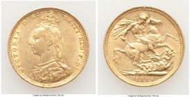 Victoria gold Sovereign 1889-S XF, Sydney mint, KM10. 22.2mm. 8.00gm. AGW 0.2355 oz. 

HID09801242017

© 2020 Heritage Auctions | All Rights Reser...