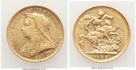 Victoria gold "Veiled Head" Sovereign 1893-M AU, Melbourne mint, KM13. 22.0mm. 7.98gm. AGW 0.2355 oz.

HID09801242017

© 2020 Heritage Auctions | ...