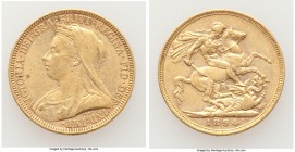 Victoria gold Sovereign 1894-M XF, Melbourne mint, KM13. 22.0mm. 7.96gm. AGW 0.2355 oz.

HID09801242017

© 2020 Heritage Auctions | All Rights Res...