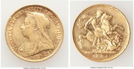 Victoria gold Sovereign 1894-S XF, Sydney mint, KM13. 22.1mm. 7.96gm. AGW 0.2355 oz. 

HID09801242017

© 2020 Heritage Auctions | All Rights Reser...
