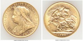 Victoria gold Sovereign 1898-M UNC, Melbourne mint, KM13. 22.1mm. 7.99gm. AGW 0.2355 oz. 

HID09801242017

© 2020 Heritage Auctions | All Rights R...