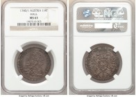 Karl VI 1/4 Taler 1740/1 MS63 NGC, Hall mint, KM1666. Overdate issue in choice toned condition. 

HID09801242017

© 2020 Heritage Auctions | All R...