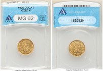 Republic gold Ducat 1926 MS62 ANACS, KM8. 

HID09801242017

© 2020 Heritage Auctions | All Rights Reserve