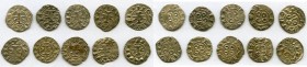 Melgueil 10-Piece Lot of Uncertified Deniers ND (12th-13th Century) VF, 17mm. Average weight 0.93gm. Sold as is, no Returns.

HID09801242017

© 20...