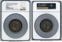 Hildesheim - Bishopric. Sede Vacante silver Medal 1761 MS62 NGC, Zepernick-145. 55mm. Onyx and gunmetal toning. Mounted in an oversized NGC holder. 
...