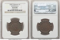 Westphalia. Jerome Napoleon 5 Centimes 1808-J AU58 Brown NGC, Paris mint, KM95.

HID09801242017

© 2020 Heritage Auctions | All Rights Reserve
