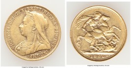 Victoria gold Sovereign 1900 XF, KM785, S-3874. 22.0mm. 7.97gm. AGW 0.2355 oz.

HID09801242017

© 2020 Heritage Auctions | All Rights Reserve
