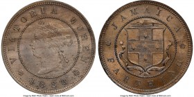 British Colony. Victoria Pair of Certified Fractional Pennies 1888 NGC, 1) Farthing - MS64, KM15 2) 1/2 Penny - MS65, KM16 Sold as is, no returns. 
...