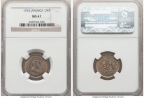 British Colony. Edward VII Farthing 1910 MS67 NGC, KM21. Last year and rarest date of type. 

HID09801242017

© 2020 Heritage Auctions | All Right...