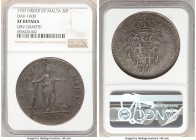 Emanuel Pinto 30 Tari 1757 XF Details (Obverse Graffiti) NGC, KM-A256, Dav-1600. 

HID09801242017

© 2020 Heritage Auctions | All Rights Reserve