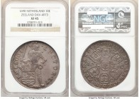 Zeeland. Provincial 2 Daalders (10 Schelling) 1690 XF45 NGC, KM63, Dav-4973. Reverse is double struck with second strike rotated. 

HID09801242017
...