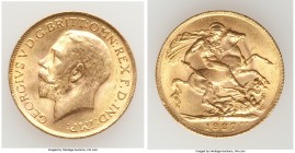 George V gold Sovereign 1927-SA UNC, Pretoria mint, KM21. AGW 0.2355 oz. 

HID09801242017

© 2020 Heritage Auctions | All Rights Reserve