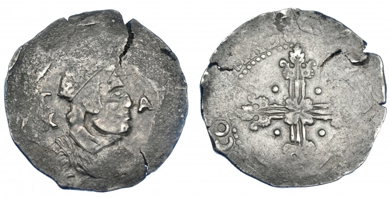 10 reales. 1643. Cagliari. Visible el trazo superior del 3. Olivares-262. Cospel...