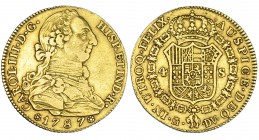 4 escudos. 1787. Madrid. DV. VI-1471. MBC.