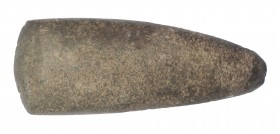 PREHISTORIA. Neolítico. ca. 5400-5000 a.C. Roca metamórfica. Hacha pulimentada. Longitud 17,2 cm.