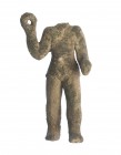 ROMA. República Romana. I a.C. Bronce. Figura masculina acéfala. Altura 8,9 cm.