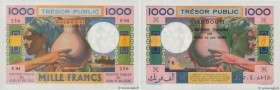 Country : AFARS AND ISSAS 
Face Value : 1000 Francs  
Date : (1974) 
Period/Province/Bank : Djibouti. Territoire Français des Afars et des Issas 
Cata...
