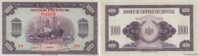 Country : FRENCH WEST AFRICA (1895-1958) 
Face Value : 1000 Francs  
Date : 14 décembre 1942 
Period/Province/Bank : Banque de l'Afrique Occidentale 
...