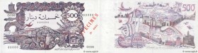 Country : ALGERIA 
Face Value : 500 Dinars Spécimen 
Date : 01 novembre 1970 
Period/Province/Bank : Banque Centrale d'Algérie 
Catalogue reference : ...