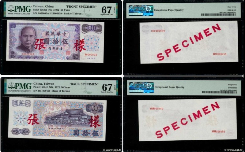 Country : CHINA 
Face Value : 50 Yüan Spécimen 
Date : 1972 
Period/Province/Ban...