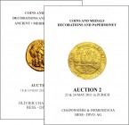 Лот из 2 аукционных каталогов фирмы Oliver Chaponniere совместно с Hess-Divo.

 Аукцион №1. 18-19 мая 2010 года, Цюрих. Аукцион №2. 23-24 мая 2011 г...