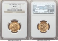 Victoria gold Sovereign 1901 MS63 NGC, KM785, S-3874. A handsome example of this later Victorian issue.

HID09801242017

© 2020 Heritage Auctions | Al...